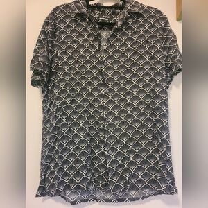Art deco button up shirt